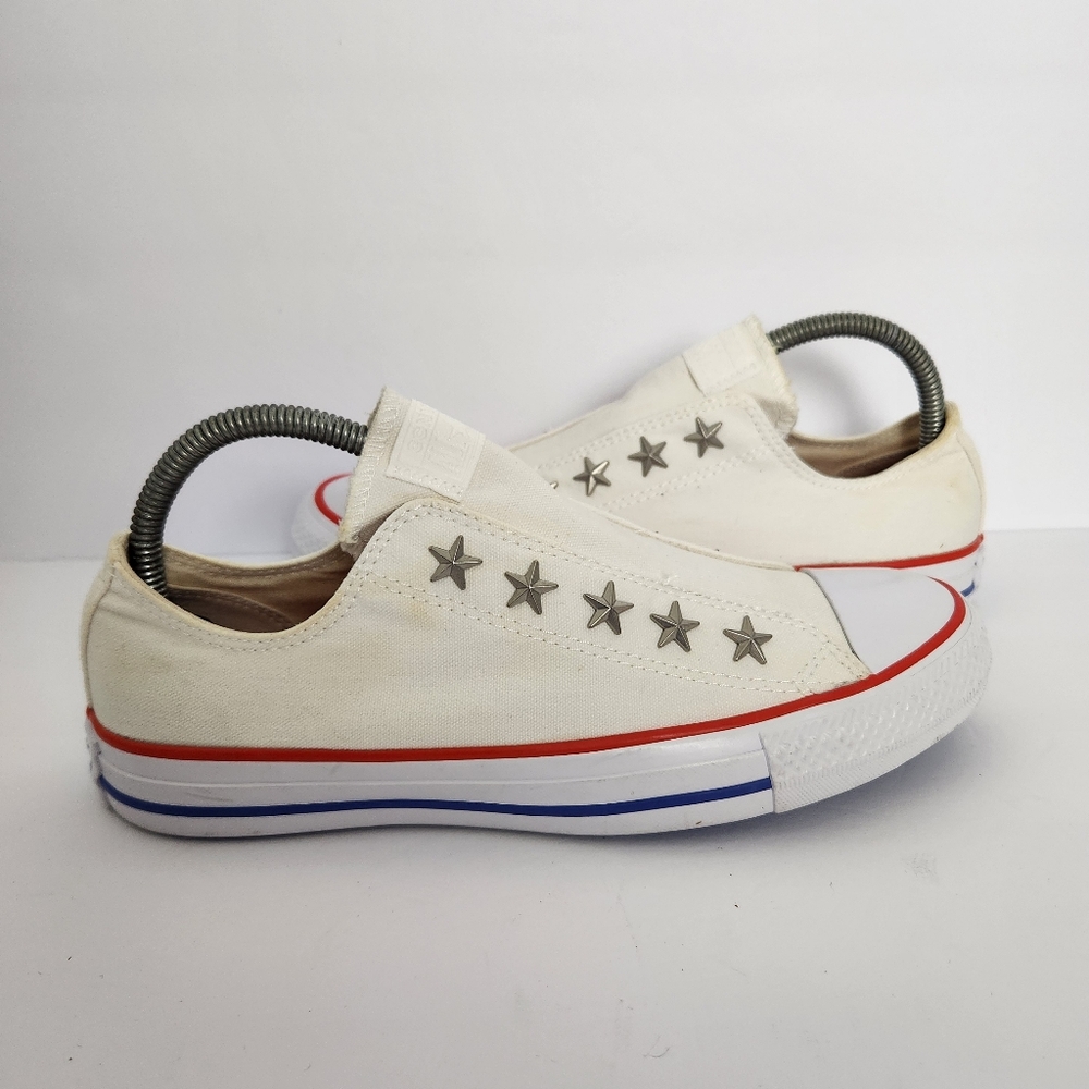 Converse Chuck Taylor Womens 8.5 All Star Slip Starware On Sneakers 564971C